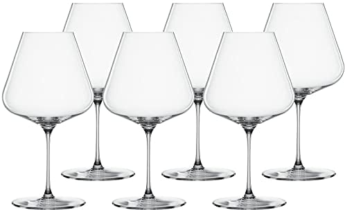 Spiegelau & Nachtmann, 6-teiliges Burgunderglas-Set, Kristallglas, 960 ml, Definition, 1350100