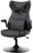 Vinsetto Gaming Stuhl mit Wippenfunktion, ergonomischer Computerstuhl, höhenverstellbar Bürostuhl, drehbar Schreibtischstuhl mit Kopf- und Lendenkissen, bis 120 kg belastbar, Schwarz