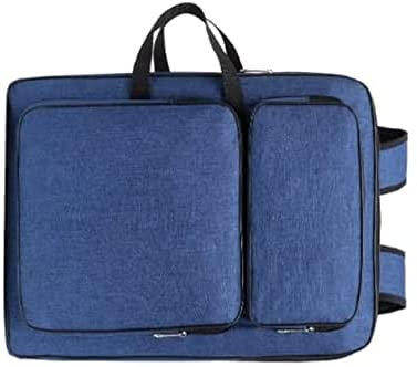 Cartella portadocumenti formato A3, impermeabile, in tela, per lavori artistici, portatile, da disegno, zaino per artisti, borsa per il trasporto di grandi dimensioni per pittura
