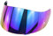 BENNER Motorradhelm Visierlinse, Motorrad Full Face Helm Goggles Linsenvisier Mit Dem Schloss Kompatibel Mit A-G-V K1 K3SV K5 (Color : Purple)