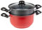 Di.Mo Casa Collection Kochtopf-Set, 4-teilig, Grau/Rot