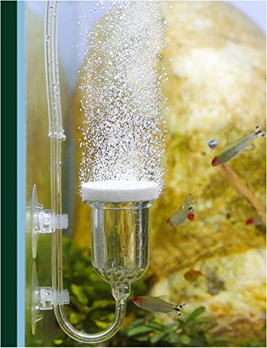 boxtech Aquarium Nano Air Stone,Fish Tank Bubble Diffuser