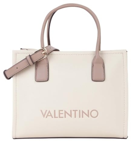 Valentino Handtasche Umhängetasche Wilk Shopping Bag Ecru/Taupe creme