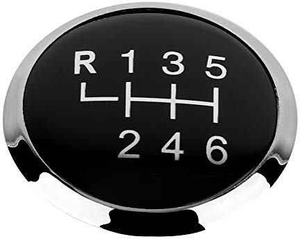 KIMISS Schaltknauf Stick Cover Car 6-Gang-Emblem-Abzeichenkappe für T5 T5.1 + t5 schaltknauf kappe