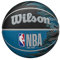 WILSON NBA DRV Pro Streak Outdoor-Basketball, Größe 17,8–74,9 cm, Schwarz/Blau