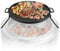 onlyfire Piastra in Ghisa per Solo Stove Braciere Senza Fumo Yukon di 68.5 cm e Bonfire di 49.5 cm, Piastra Rotonda per Barbecue con 3 Supporti Rimovibili per Cucinare All'aperto con Il Campeggio