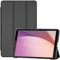ProCase Hülle für 8 Zoll Lenovo Tab M8 TB300FU (4rd Gen, 1280x800) 20,32 cm 2023 Dreifach Falt Klapp Schutzhülle Ultra Leicht Ständer Cover Translucent Frosted Rückhülle –Schwarz
