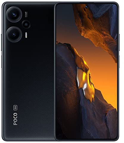 Xiaomi POCO F5 12GB+256GB Black 16,94cm (6,67) AMOLED Display, Android 13, 64MP Triple-Kamera