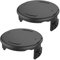 MUFUSHAN Lot de 2 Cache de Bobines de débroussailleuse, F016F04557, compatibles avec Tondeuse Bosch Art 23 Art 23-28 Art Easy Art 26 SL