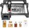 LONGER RAY5 60W Laser Cutter, 10W Laserleistung, 0.06 * 0.06mm Laserpunkt, Graviermaschine mit Farb-Touchscreen, 4 in 1 Offline Laser Graviermaschine, Lasergravurmaschine für Holz/Glas/Acryl/Metall
