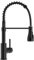 APPASO Kitchen Tap, High Arc Mixer Tap with 360° Swivel Pull Out Spray, 3-Modes Spray Black Kitchen Taps with Standard Fittings, 304 Stainless Steel Single-Lever Spring Sink Faucet for Sink