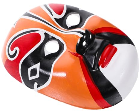 ORFOFE chinesische Maske the hallow halloween قرآن dekorative Partymaske Wohnzimmer-Wandkunst dekorative Cosplay-Maske Chinesische Opernmaske Gips schmücken China Kind Requisiten