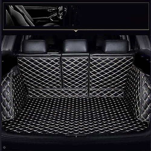 Auto Kofferraummatte für Jeep Wrangler 2011-2015 4 Türen, Audio auf der Rechten Seite, rutschfest Staubdicht Kofferraum Schutzmatte Antirutschmatte Auto Kofferraum Matte All-Inclusive Nach Maß