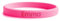 gutmarkiert – Personalisierbares SOS-Armband für Kinder aus Silikon, graviert mit Name & Telefonnummer – wasserdichtes Notfallarmband für Kinder, besonders langlebig – Pink