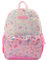TOTTO - Mochila Infantil, Modelo Gummy Bear M, Mochila Mediana, Capacidad 14 L, 2 Compartimentos, 2 Bolsillos para Botella, Organizador Interno, Correas Acolchadas, Resistente y Duradera, Color Rosa