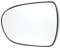 WBWBB Ersatz Spiegelglas für Hyundai i40 2012–2020, Außenspiegel Glas Spiegelglas Kleben Außenspiegel Verstellbar Geeignet ABS Seitenspiegelglas,Left