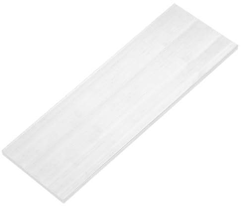 QUARKZMAN Barra Plana de Aluminio Cuadrada 6 x 80 x 305mm | Espesor de 6mm Ancho de 80mm Longitud de 305mm Placa Plana Cuadrada de Aluminio 6063, Stock Sólido de Molino de Aluminio