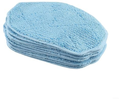 Panno di ricambio efficiente per Cecotec Conga 999 per robot aspirapolvere XTreme, in microfibra, scegliere la dimensione della confezione (10 pezzi)