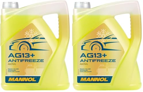 MANNOL Antifreeze AG13+ (-40) Advanced 5 L (Packung mit 2)