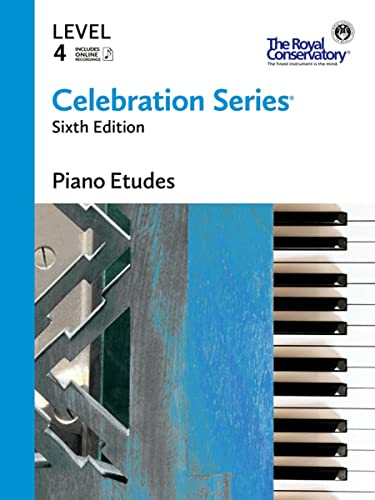 C6E04 - Celebration Series Sixth Edition - Piano Etudes Level 4 - The Royal Conservatory