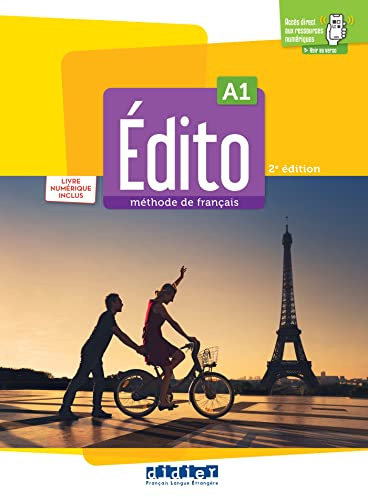 Édito A1 - édition 2022-2024 - Livre + numérique inclus