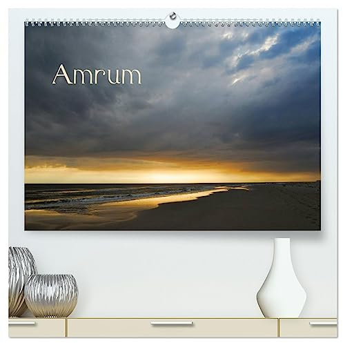 Amrum (hochwertiger Premium Wandkalender 2025 DIN A2 quer), Kunstdruck in Hochglanz
