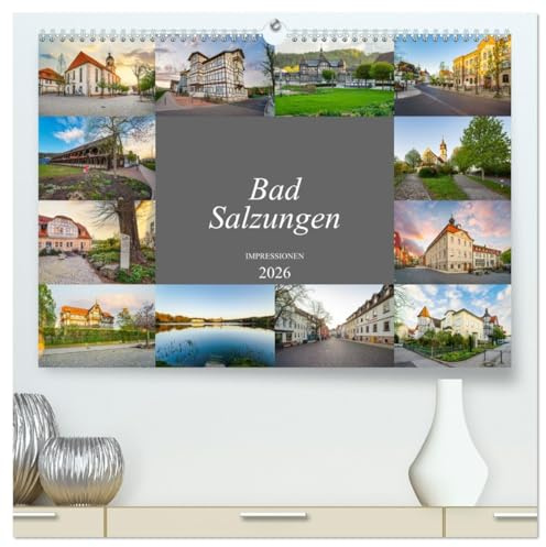 Bad Salzungen Impressionen (hochwertiger Premium Wandkalender 2026 DIN A2 quer), Kunstdruck in Hochglanz: Momentaufnahmen aus dem schönen Stadt Bad Salzungen (CALVENDO Orte)