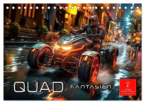 Quad Fantasien (Tischkalender 2026 DIN A5 quer), CALVENDO Monatskalender: Quad Fantasien - Innovationen und Raffinesse (CALVENDO Mobilitaet)