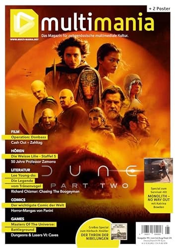 multimania - Das Magazin für zeitgenössische multimediale Kultur: Ausgabe #95 (Juni/Juli/August/September 2024)