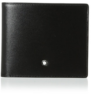 Montblanc Brieftasche 11cc 7162, Portafoglio unisex adulto - Nero