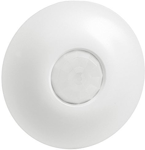 Legrand 048899 Détecteur de Mouvement Autonome Eco1 3 Fils, Neutre IP41, Fixation au Plafond en Encastré ou Saillie