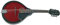 TENSON Folk-Mandoline ovales Schallloch