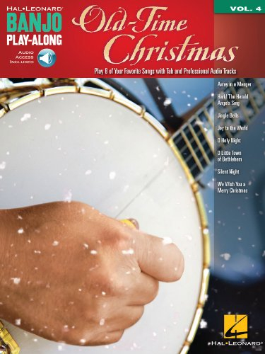 Old-Time Christmas Banjo Songbook: Banjo Play-Along Volume 4 (English Edition)