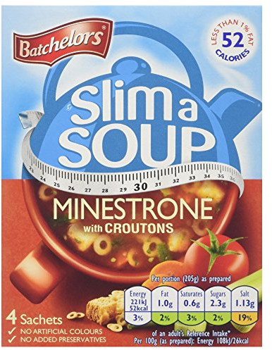 Batchelors Minestrone Slim A Soup, 61g