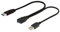 zdyCGTime USB 3.0 Female to USB 3.0 and USB 2.0 Male Extension Cable Data Splitter Y Extension Cable (13)