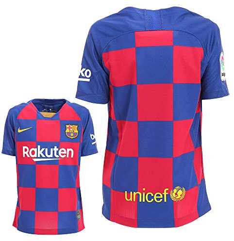 Nike Kinder Teamtrikot FCB Breathe Stadium Heim Trikot, Deep Royal Blue/Varsity Maize, S, AJ5801