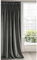 Eurofirany RIA Blickdicht Samtvorhang mit Kräuselband-1 STK. Einfarbig Thermogardine, Verdunklungsvorhänge, Wohnzimmer, Schlafzimmer, Lounge, 290 g/m2, Velvet, Grafit, 140x270cm