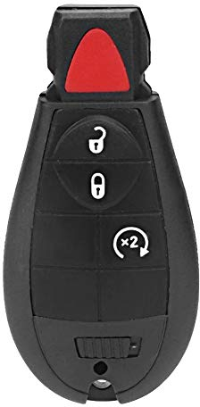 Suuonee Auto Schlüsselanhänger Ferngesteuerter Autoschlüssel, Schlüssel Funk Schlüsselkopf-Zündschlüssel für 1500 2500 3500 GQ4-53T 2013 2014 2015 2016 2017