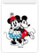 ERT GROUP Pocket Stickers Mickey & Minnie 001