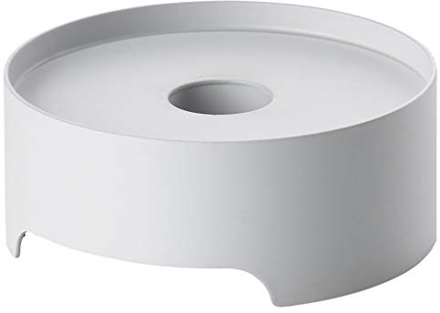Zone Denmark Singles Kerzenhalter, Kerzenständer aus Matt Lackiertem Metall, Durchm. 9 cm, Warmes Grau