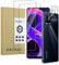 Dision [2 Pièces] Protecteur D'écran Compatible avec Realme 8 Pro + [2 Pièces] Protecteur D'objectif de Caméra [Installation Facile,HD Clear,Technologie de Défense Multiple] Verre Trempé
