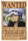 NANXIANG Anime One Piece Wanted Poster TRAFALGAR LAW Kunstwerke Bild Druck Tapisserie Wandkunst Gemälde Polyester Geschenk Dekor Home Tapisserie Dekorative 152,4 x 228,6 cm