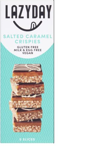Lazy Day Salted Caramel Crispies