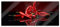 Pixxprint Glasbild Panorama, Wandbild aus Echtglas, Feurige rote Chili Schoten, 100x40 cm, inkl. Aufhängung und Abstandshalter