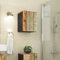RAUGAJ Möbel-Sets, Badezimmer-Möbel-Sets, Badezimmer-Wandschrank 38x33x48 cm Massivholz Reclaimed
