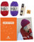 myboshi Strickset Mütze Yonkers, inkl No.1 Wolle, Nadelspiel, Anleitung und original Label, 30% Merinowolle Rot 3 Knäuel mit Nadelspiel