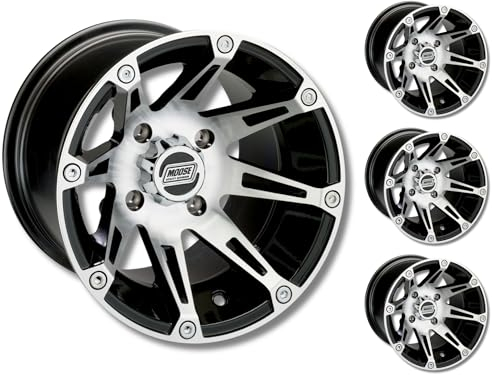 Moose Utility Felgensatz Felgen 387X Wheels - Machined 14 Zoll - Cfmoto Cforce 850 1000