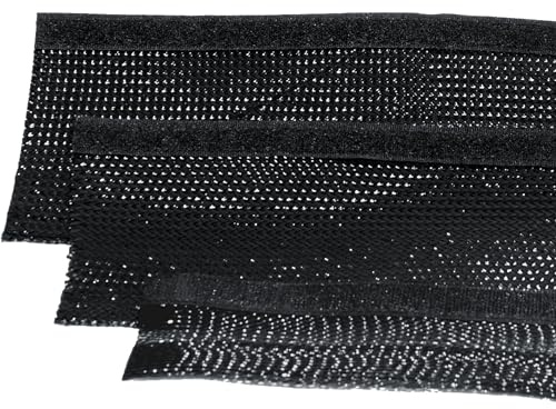ISOLATECH Geflechtschlauch Ø 25,4mm 1 Meter Schwarz