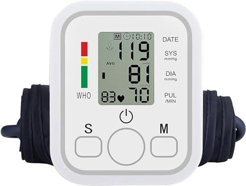 Blood Pressure Monitor CE Approved UK, Manual Blood Pressure Kit, Upper Arm Blood Pressure Machine for Home Use, Heart Rate Monitor, Hypertension Detector, Irregular Heartbeat Detection Sucasa