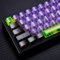 JakeTsai 173 Keys Crystal Transparent Keycap Set,Custom Cherry Profile Backlit Keycap,for Cherry Gateron MX Switches Mechanical Keyboards(Transparent)